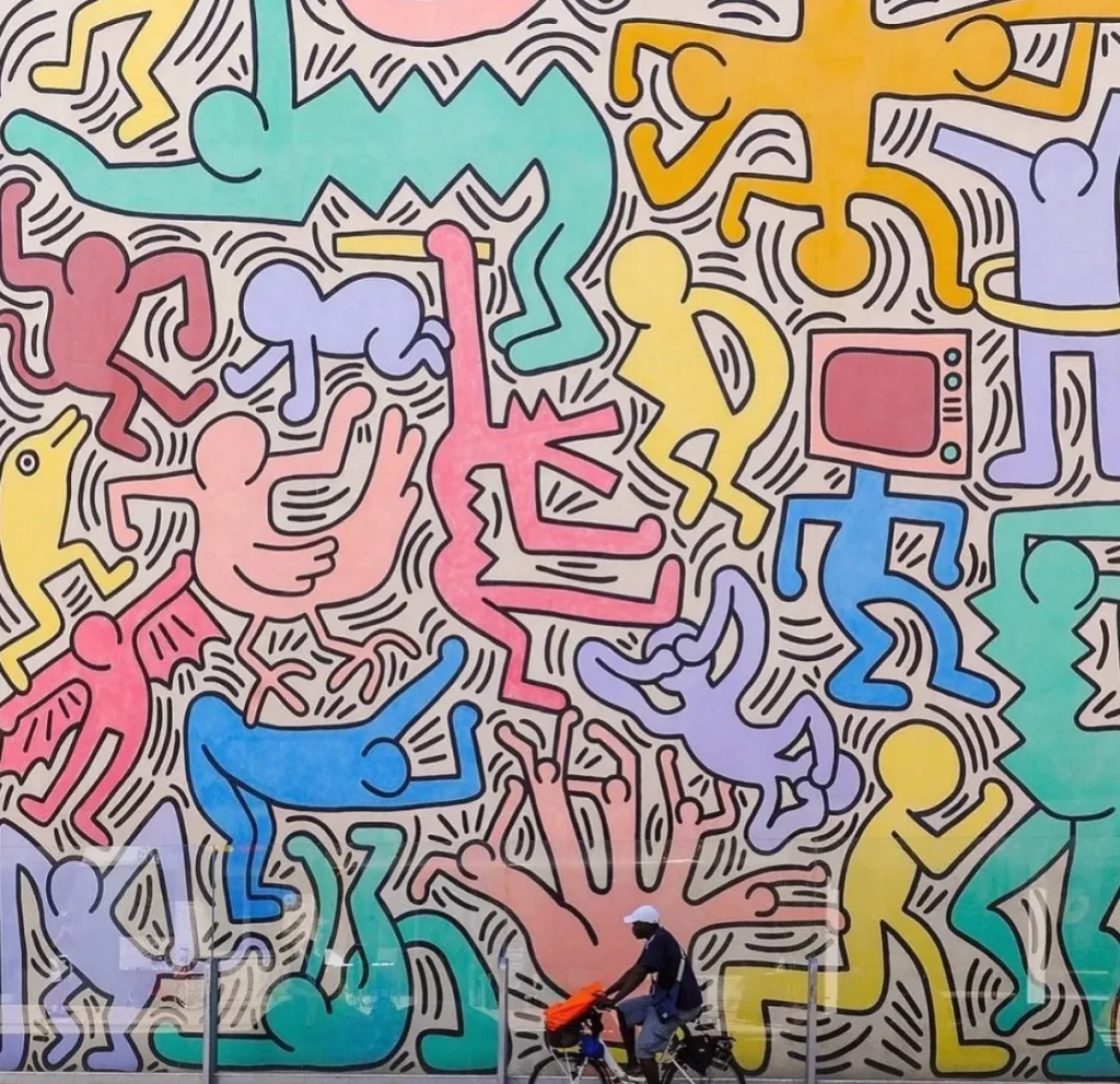 Keith Haring Mural