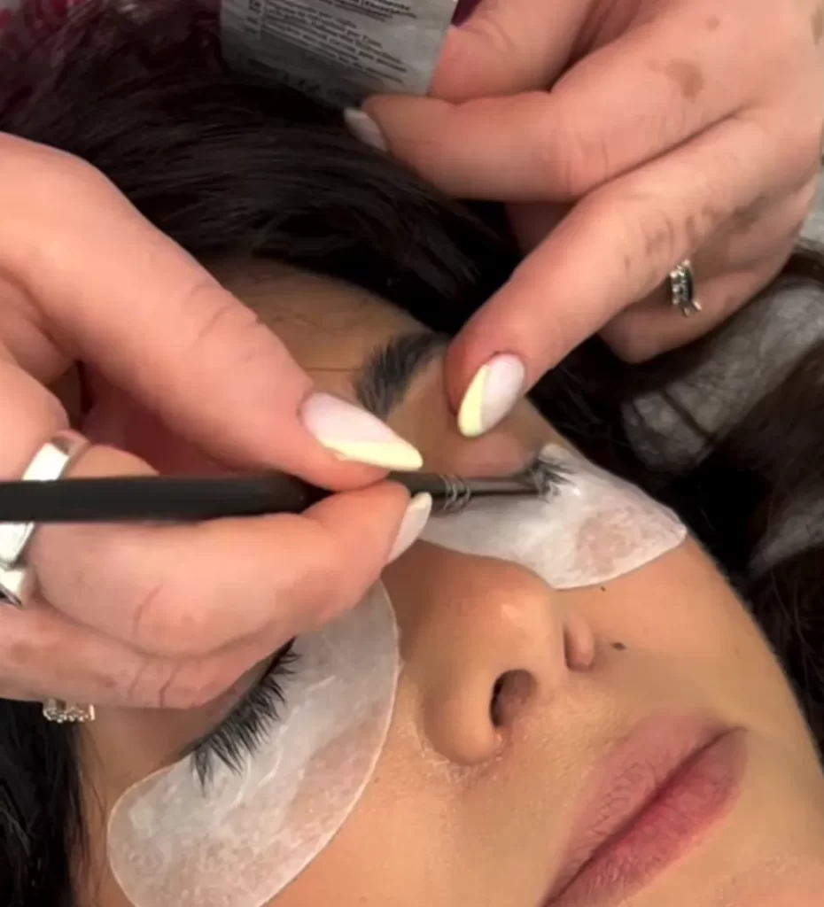 Compromised Lash Lift Results