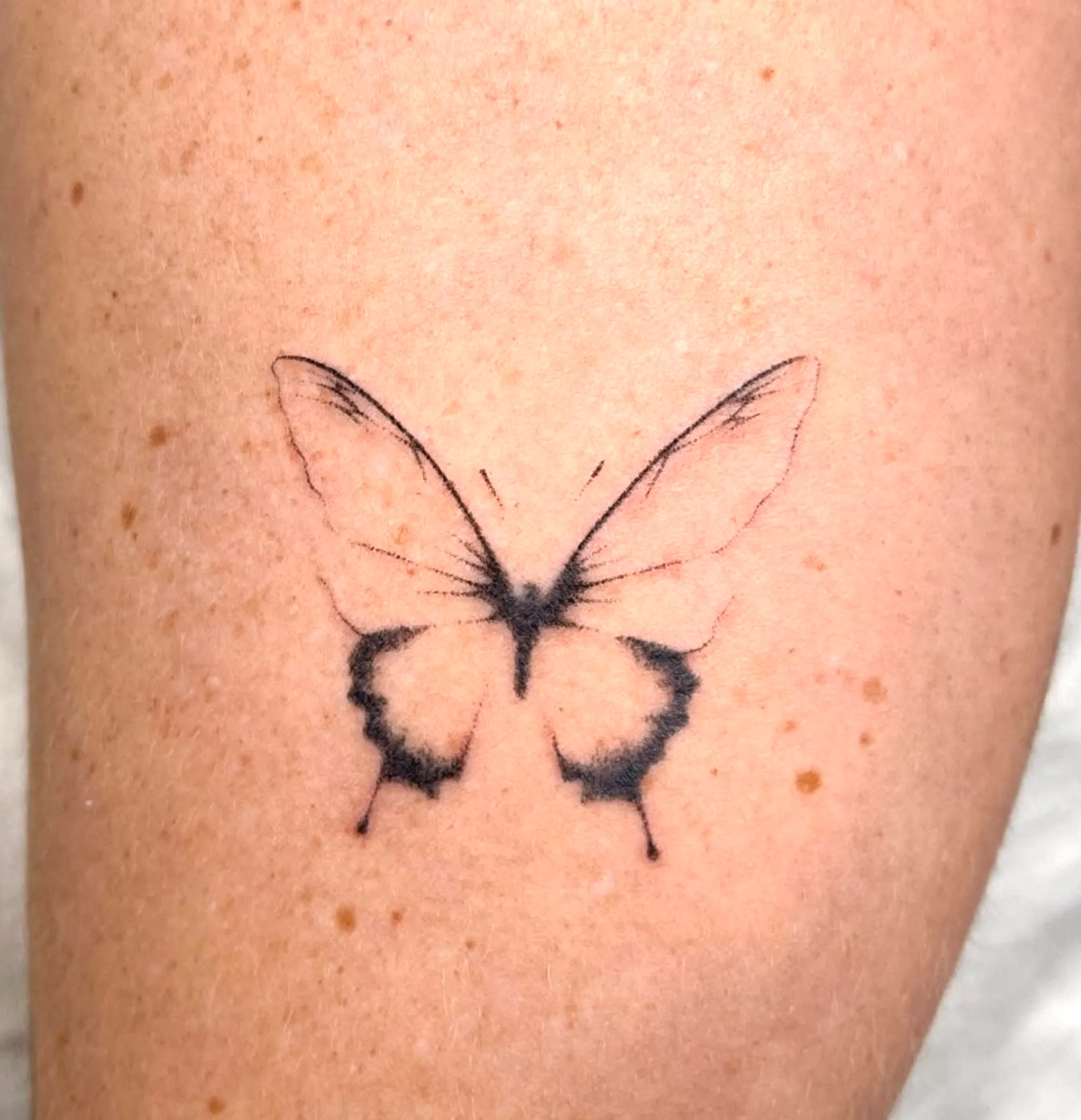 colour tattoo ink fading